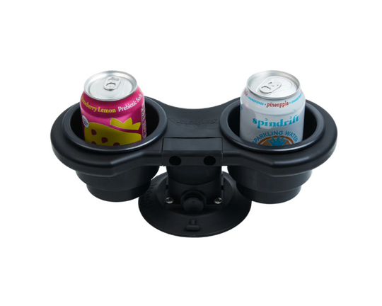 SeaSucker 2-Cup Holder Horizontal - Black