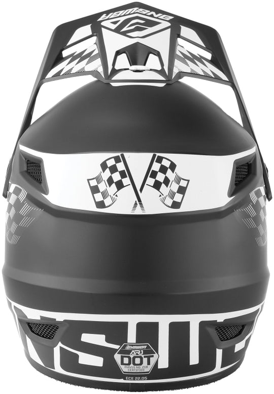 Answer AR1 Sweep Helmet Black/White - Small