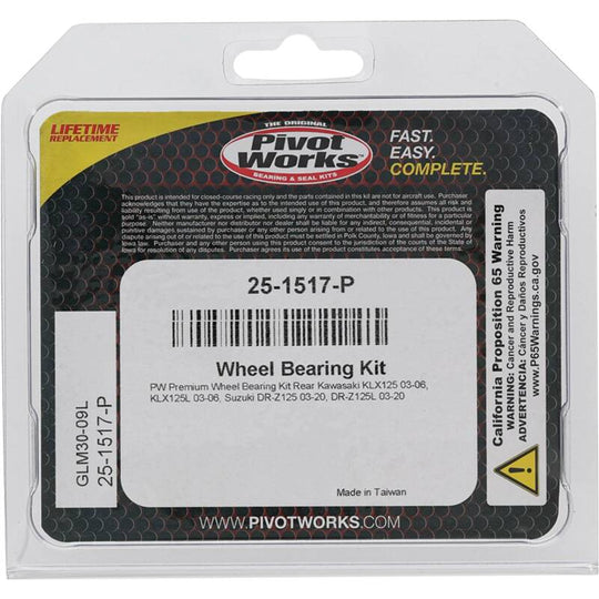 Pivot Works Pw Premium Wheel Bearing