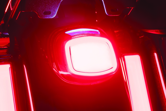 Kuryakyn Tracer LED Taillight Red Lens With License Light