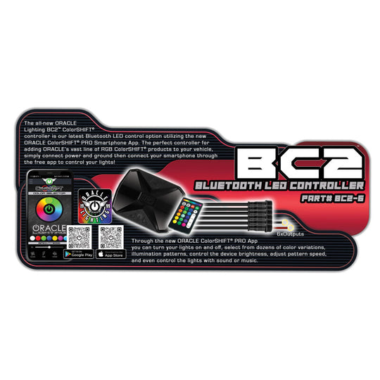 ORACLE Lighting BC2 Bluetooth ColorShift RGB LED Controller - 6 Output