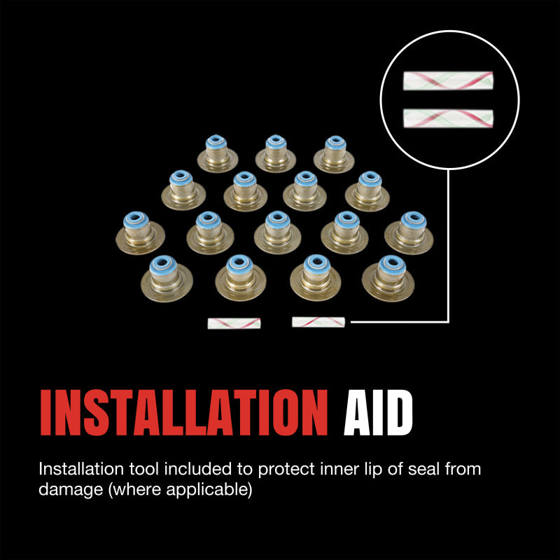 Fel-Pro Hyundai Elantra SS 70795-1 Engine Valve Stem Oil Seal Set