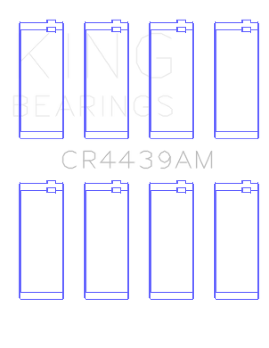 King Engine Bearings BMW M10 (Size +0.25mm) Connecting Rod Bearing Set