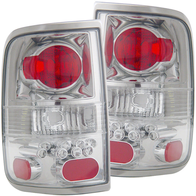 ANZO 2004-2008 Ford F-150 Taillights Chrome