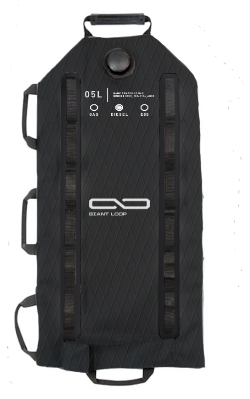Giant Loop Armadillo Bag 3 Gallon - Black
