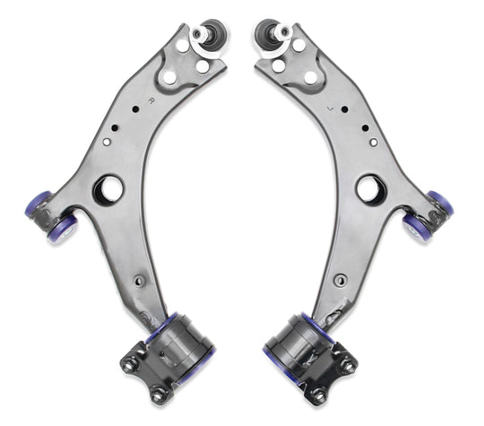 SuperPro 05-11 Ford Focus LS/LT/LV Volvo S40/V50 and C70/21mm Front Lower Control Arm Assembly Kit