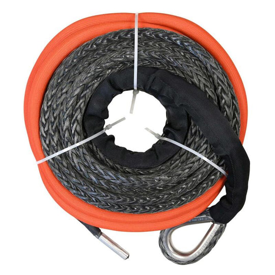 Superwinch Replacement Synthetic Rope 33/64in Dia x 78.7 ft L Tigershark 18000SR 12V/24V Winches