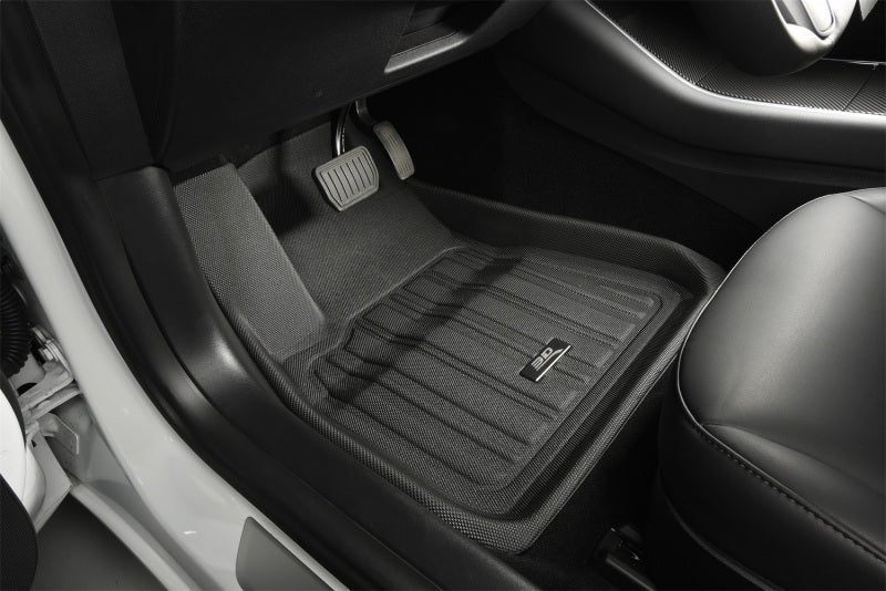 3D MAXpider 2026 Tesla Model Y Juniper Elitect 1st &amp; 2nd Row Floormats - Black