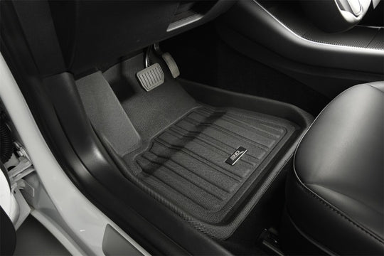 3D MAXpider 2026 Tesla Model Y Juniper Elitect 1st &amp; 2nd Row Floormats - Black