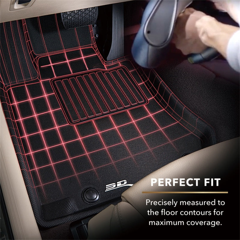 3D MAXpider 22-25 Mitsubishi Outlander Phev - Kagu Floor Mat - Black