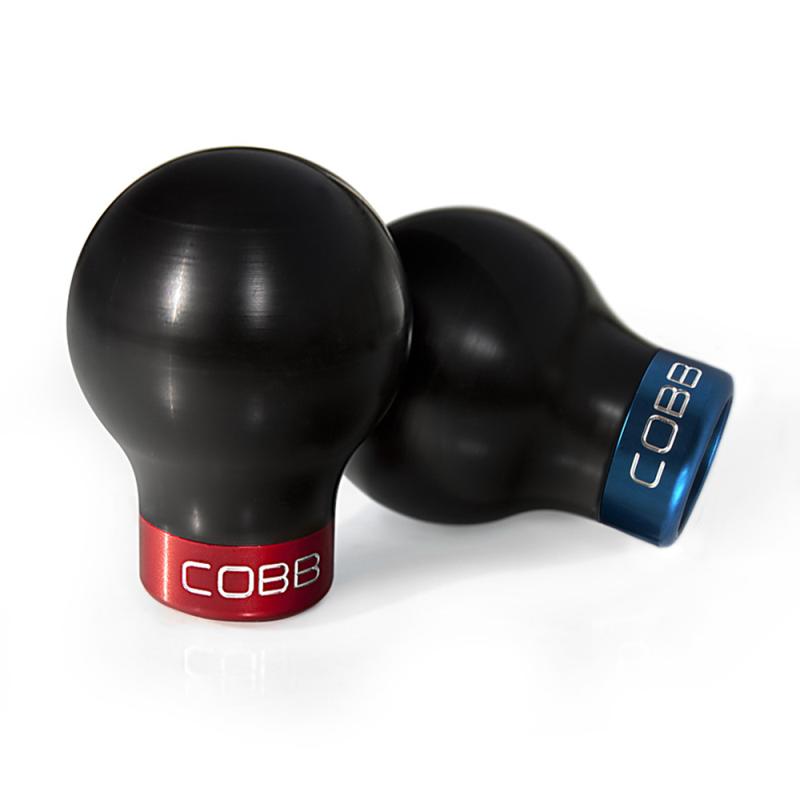 Cobb Ford 13-14 Focus ST/14-15 Fiesta ST White Shift Knob - Black Base