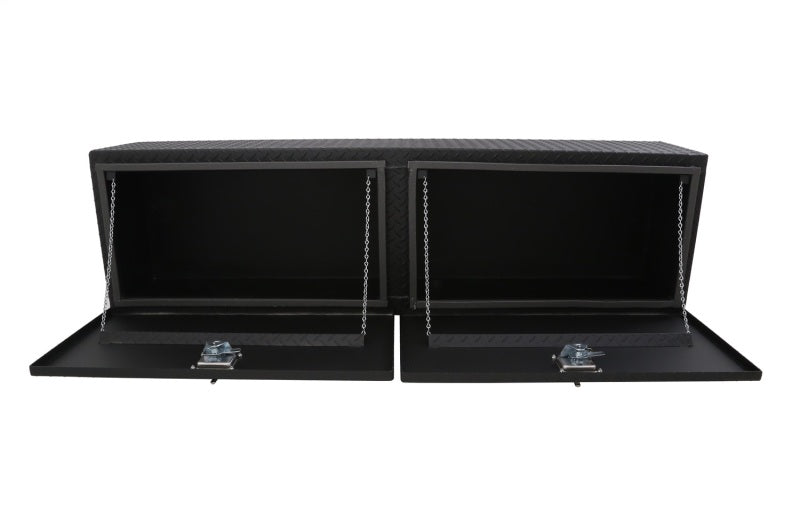 Deezee Universal Tool Box - Specialty Topsider Black BT Alum