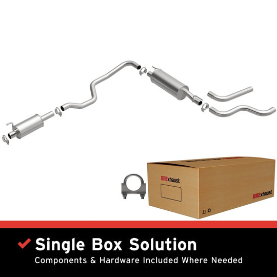 MagnaFlow BRE Exhaust Kit 85-93 Volvo 244 245 240 2.3L