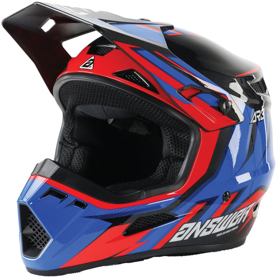 Answer AR3 Fari Helmet Red/White/Blue - XS