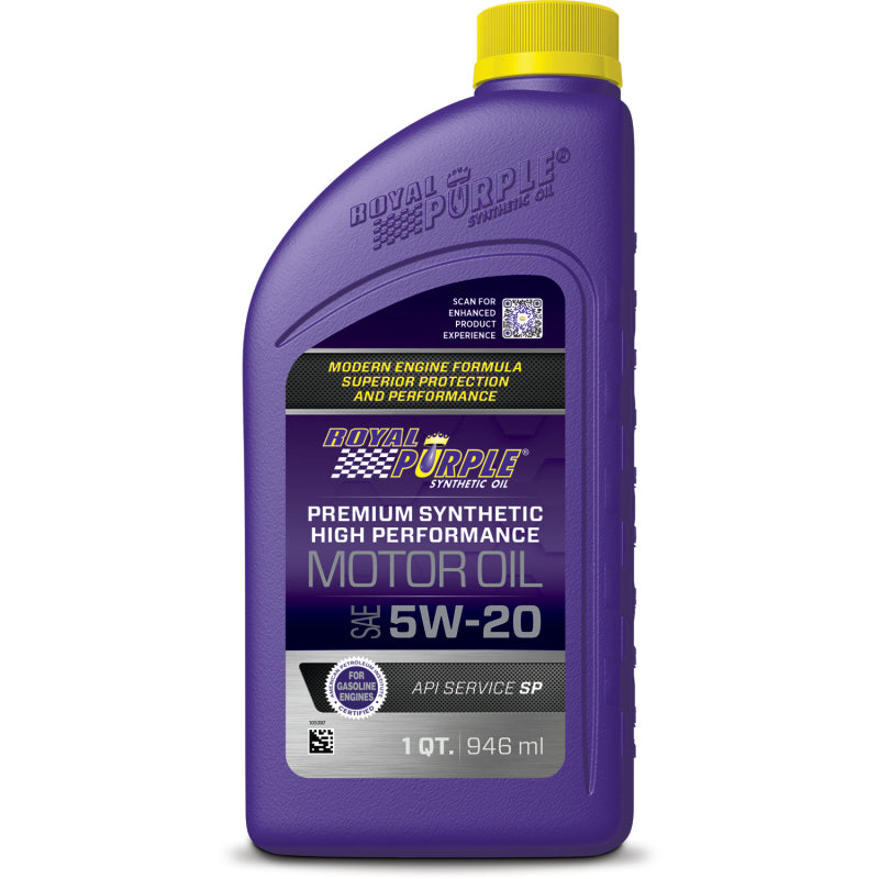 Royal Purple Premium Synthetic High Performance Multi-Grade 5W-20 Motor Oil - 1 Quart