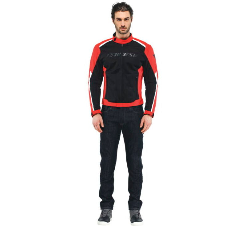 Dainese Hydraflux 2 Air D-Dry Jacket Black/Lava Red Size - 52