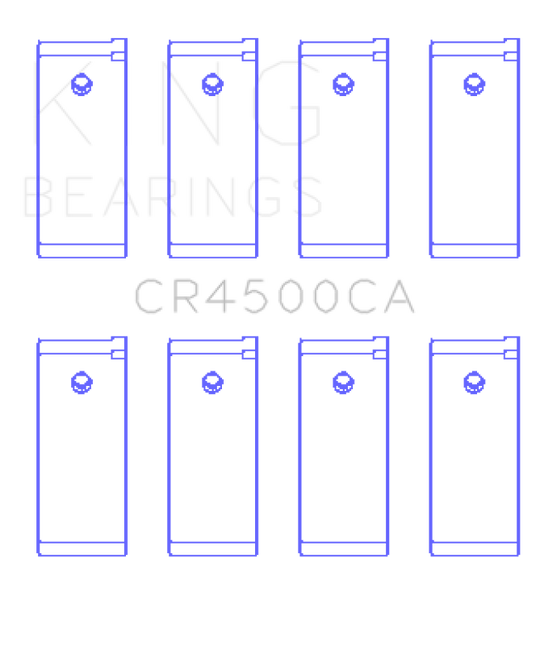 King Engine Bearings Nissan Yd22/Yd25 (Size +0.50mm) Connecting Rod Bearing Set