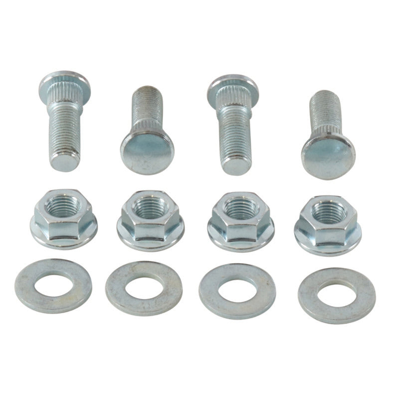QuadBoss 05-08 Polaris Ranger 500 2x4 (03) Front Wheel Stud &amp; Nut Kit
