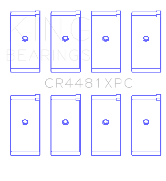 King Engine Bearings Mitsubishi 4G63/4G64/->1992 (Size +.026mm) Connecting Rod Bearing Set