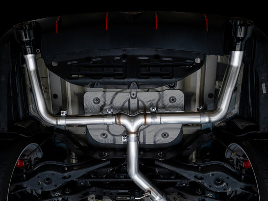 AWE Tuning 22-26 Hyundai Elantra N Track Edition Cat-Back Exhaust - Diamond Black Tips