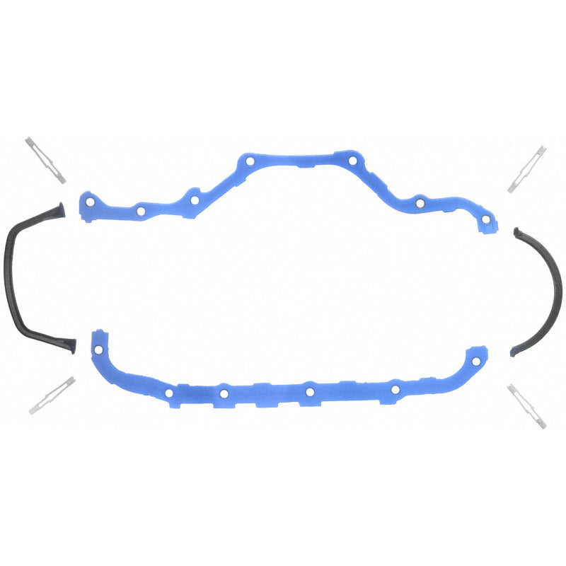 Fel-Pro Oil Pan SnapUps Included for OS 30612 R Engine Oil Pan Gasket Set PermaDry molded rubber