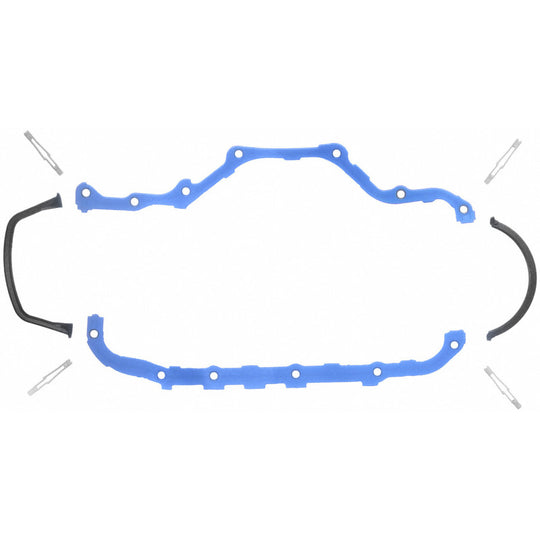 Fel-Pro Oil Pan SnapUps Included for OS 30612 R Engine Oil Pan Gasket Set PermaDry molded rubber