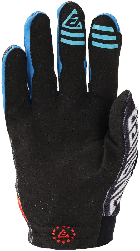 Answer 25 Aerlite Drip Gloves Black/White/Rainbow - Small