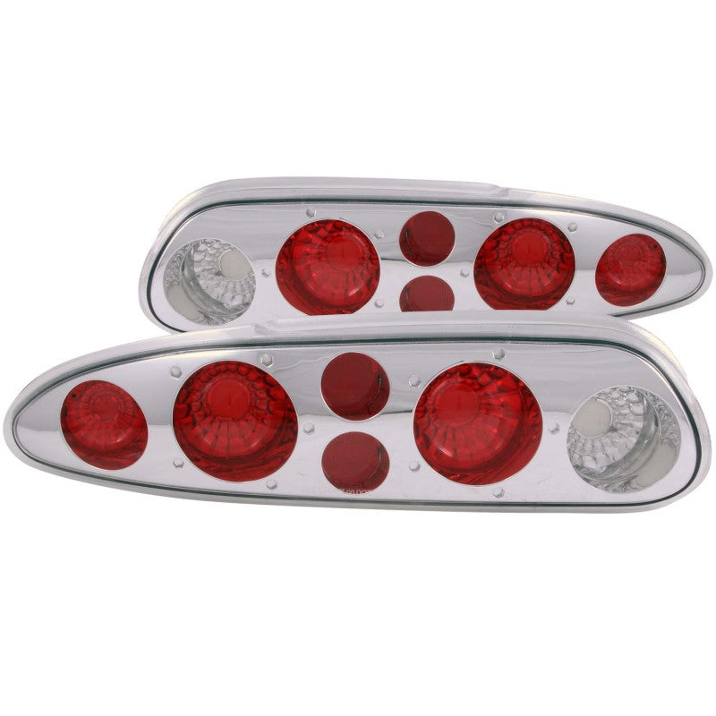 ANZO 1993-2002 Chevrolet Camaro Taillights Chrome