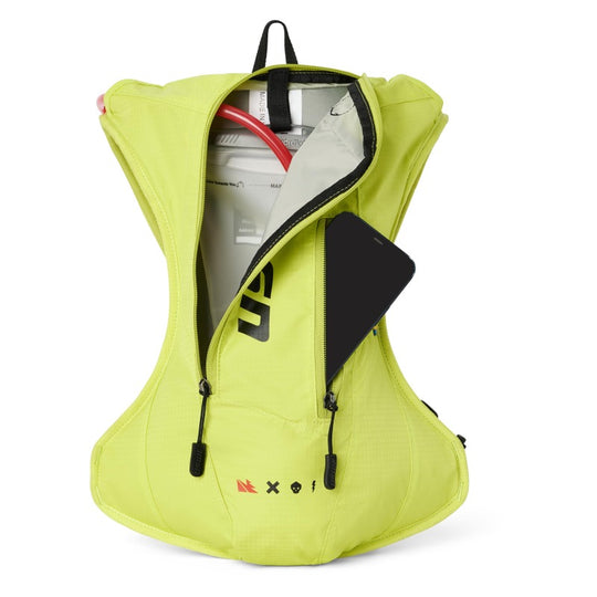 USWE Outlander Moto Hydration Pack 4L - Crazy Yellow