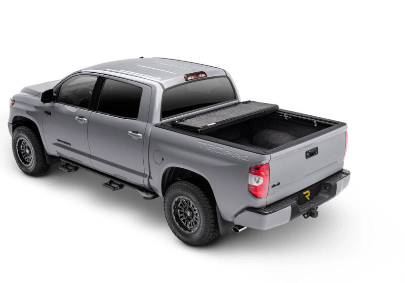 UnderCover 14-21 Toyota Tundra 66in Fusion Bed Cover - Silver Sky