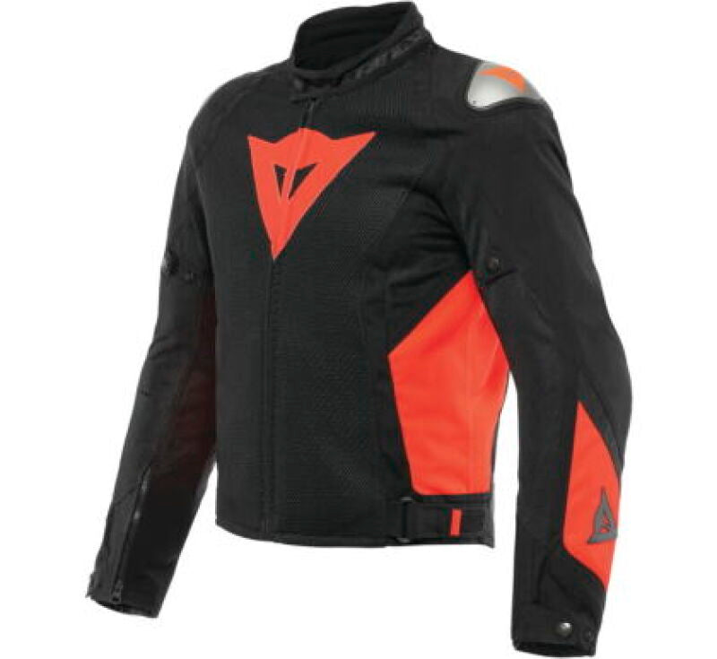 Dainese Energyca Air Tex Jacket Black/Fluorescent-Red Size - 52