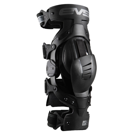 EVS Axis Sport Knee Brace Black/Black/Grey - Large/Left