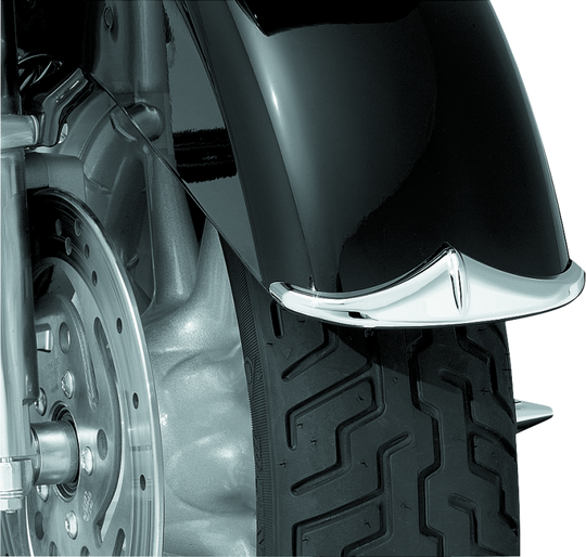 Kuryakyn Front Fender Accent Leading Edge Chrome