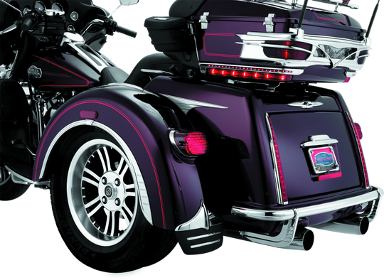 Kuryakyn Rear Bumper Accents For Trikes Chrome