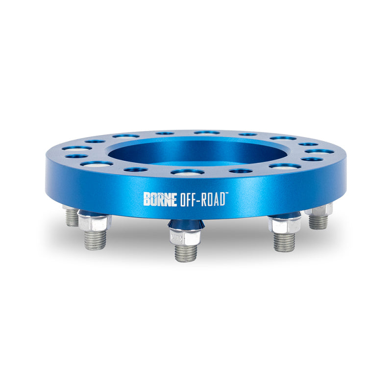 Borne Off-Road Wheel Spacers - 8X170 - 125 - 25mm - M14 - Blue