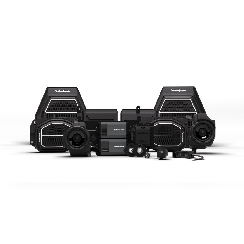 Rockford Fosgate 2018-2023 Jeep Wrangler JL Stage 5 Audio Kit