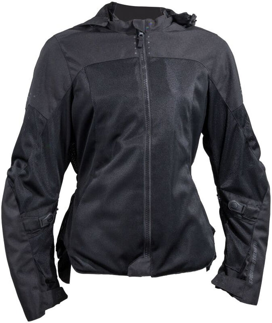 Speed and Strength Starstruck Mesh Jacket Black Womens - Large