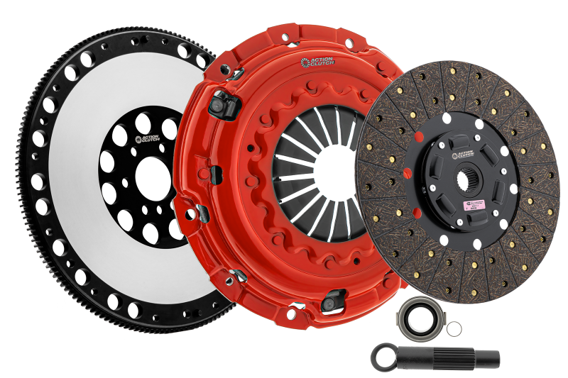 Action Clutch 01-03 BMW 330i 3.0L (M54) 5-Speed RWD Stage 1 Clutch Kit (1OS) w/Lightened Flywheel