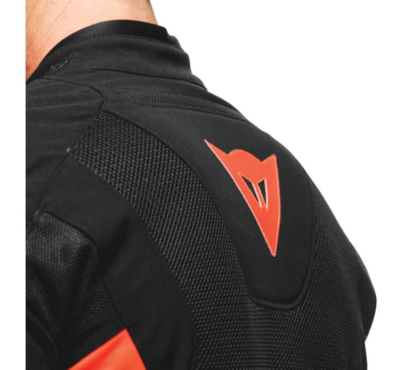 Dainese Energyca Air Tex Jacket Black/Fluorescent-Red Size - 52