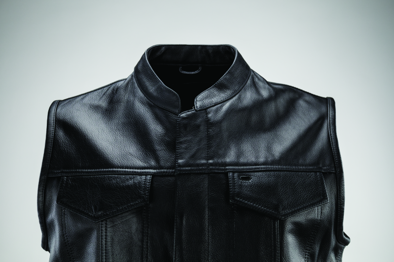 Kuryakyn Leather By River Road Vandal Club Vest Black - Small