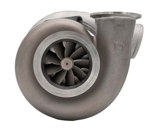 Forced Performance FP6875 Reverse Rotation Turbocharger w/Stainless V-Band 1.02 A/R Turbine Housing