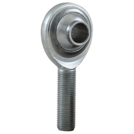 QA1 PCY Series 2-Pc Rod End - Male/Left Hand - .625in Bore x 3/4-16 - Hi-Misalign - Steel w/PTFE