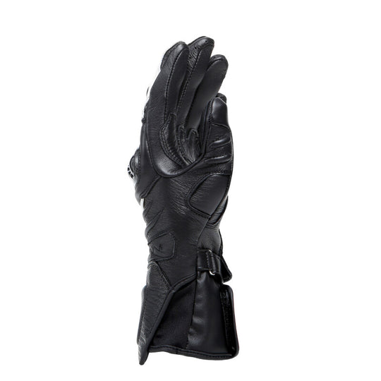 Dainese Carbon 4 Long Lady Leather Gloves - Black/White - Medium