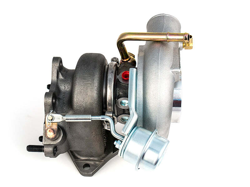 Forced Performance Subaru STi Red Turbo 84mm Black Housing 18PSI TiAL MVI WG w/Oil Line (D/S Only)