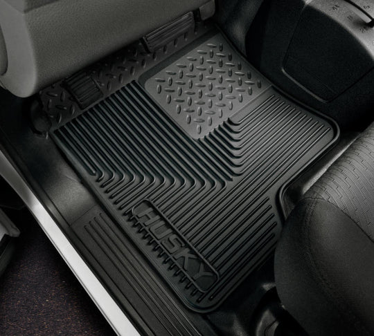 Husky Liners 07-12 GM Silverado/Sierra/Tahoe/Yukon/Escalade Heavy Duty Black Front Floor Mats