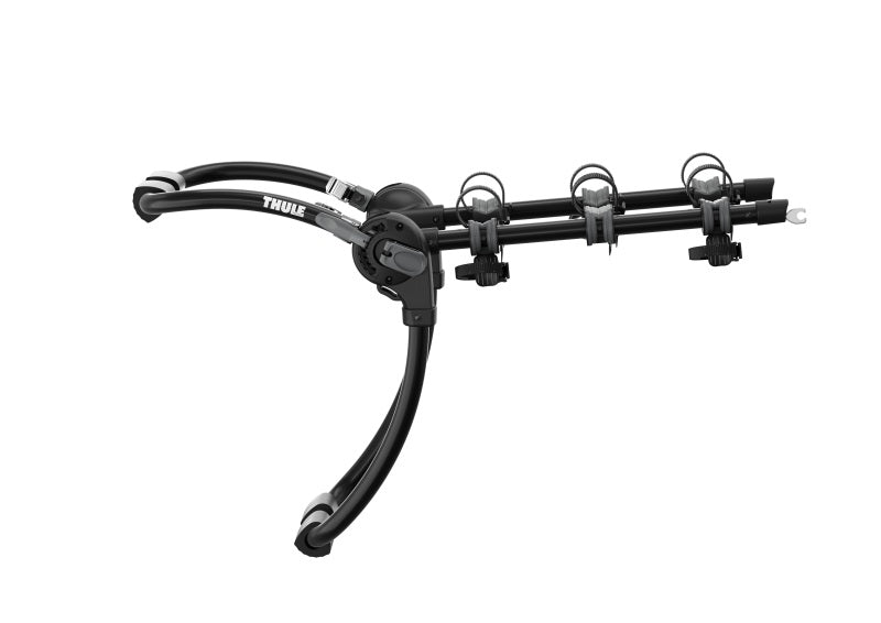 Thule Gateway Pro 3 Hanging-Style Trunk Bike Rack w/Anti-Sway Cages (Up to 3 Bikes) - Black