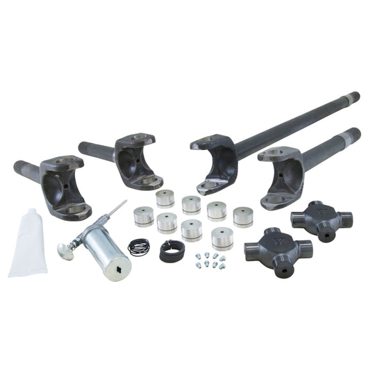 USA Standard 4340CM Rplcmnt Axle Kit For 77-91 GM Dana 60 Front / 30 Spline w/Super Joints