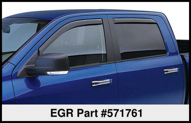 EGR 15+ Chevy Suburban/GMC Yukon XL In-Channel Window Visors - Set of 4 (571761)