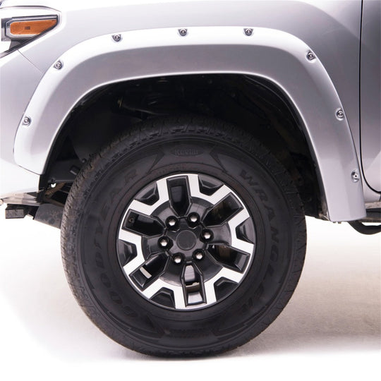 EGR 14+ Toyota Tundra Bolt-On Look Color Match Fender Flares - Set - Silver Sky