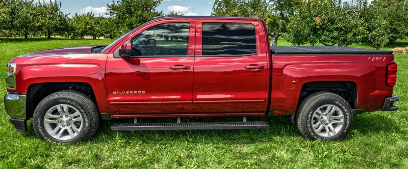 N-Fab Growler Fleet 2019 Chevy/GMC 1500 Crew Cab - Cab Length - Tex. Black - 7in